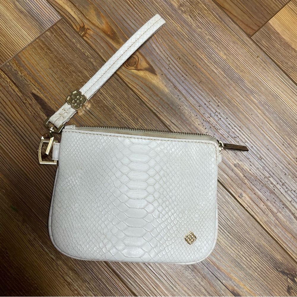 Kendra Scott Ivory Cream Wristlet